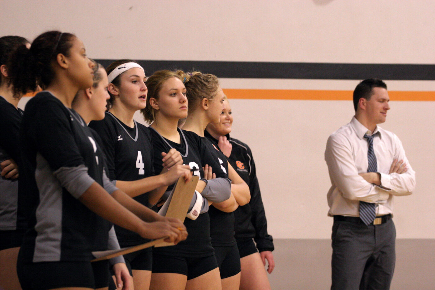 Greenville Panthers women's volleyball team photo from the 2006 season.